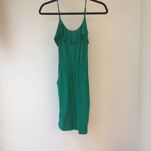 Green dress